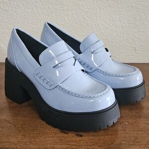 BRAND NEW Periwinkle Platform Penny Loafers/SODA